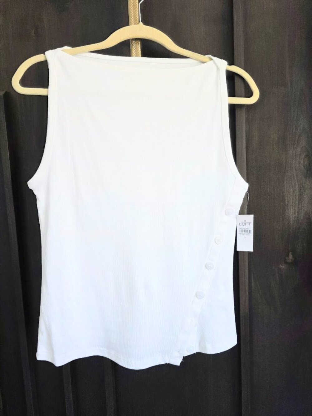 Loft Side Button Tank NWT